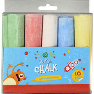 5 PACK of WW Kids Jumbo Chalk 10 pack