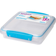 5 PACK of Sistema Plasticware Sandwich Box To Go