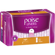 5 PACK of Poise Incontinence Liners Light Absorbency 18 pack