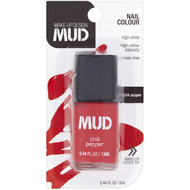 5 PACK of Mud Nail Polish 010 Chili Pepper 13ml