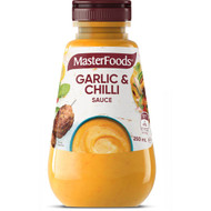 5 PACK of Masterfoods Garlic & Chilli Sauce 250ml