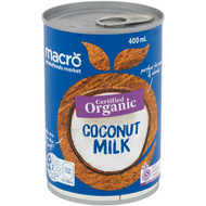 5 PACK of Macro Organic Coconut Milk 400ml
