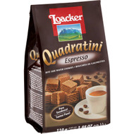 5 PACK of Loacker Quadratini Espresso 110g