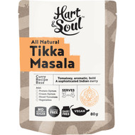 5 PACK of Hart & Soul All Natural Tikka Masala Recipe Base 80g