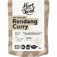 5 PACK of Hart & Soul All Natural Rendang Curry Recipe Base 80g