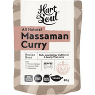 5 PACK of Hart & Soul All Natural Massaman Curry Recipe Base 80g