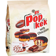 5 PACK of Eti Popkek With Chocolate Snack 144g