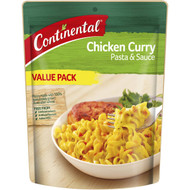 5 PACK of Continental Value Pack Pasta & Sauce Chicken Curry 150g