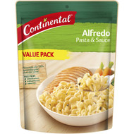 5 PACK of Continental Value Pack Pasta & Sauce Alfredo 145g