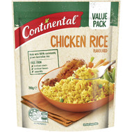 5 PACK of Continental Value Pack Flavoured Rice Chicken 190g