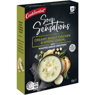 5 PACK of Continental Soup Sensations Creamy Roast Chicken & Spring Onion 61g