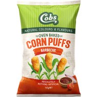 5 PACK of Cobs Corn Puffs Barbecue Gluten Free 120g