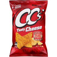 5 PACK of Cc's Corn Chips Tasty Cheese 175g