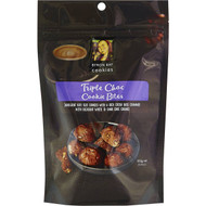 5 PACK of Byron Bay Cookies Triple Choc Cookie Bites 100g