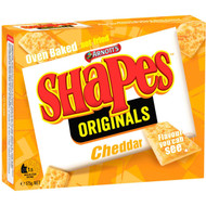 5 PACK of Arnott's Shapes Cheddar 175g