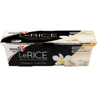 5 PACK of Yoplait Le Rice Pudding Classic Vanilla 2x150g