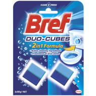 5 PACK of Bref Duo Cubes 2 In 1 Formula 2x50g