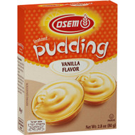 5 PACK of Osem Snacks Vanilla Pudding 80g