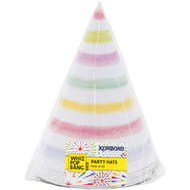 5 PACK of Korbond Party Hats Happy Birthday  10 pack