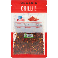 5 PACK of Mccormicks Organic Chilli Flakes  12g