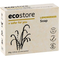 5 PACK of Ecostore Soap Bar Lemongrass 80g