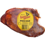 5 PACK of Bow Wow Treat Pigs Ear 1pk