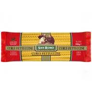 5 PACK of San Remo Fettuccine Curly Pasta No 80 500g