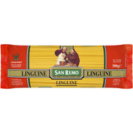 5 PACK of San Remo Linguine Pasta No 1 500g