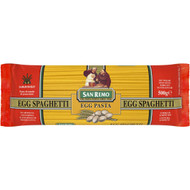 5 PACK of San Remo Spaghetti Egg Pasta 500g
