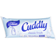 5 PACK of Cuddly Fabric Softener Refill Sachet Classic Fresh 300ml