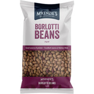 5 PACK of Mckenzie's Dried Veg Borlotti Beans 375g