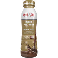 5 PACK of Musashi Bulk Protein Shake Chocolate 375ml