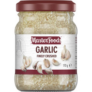 5 PACK of Masterfoods Finely Crushed Garlic 170g