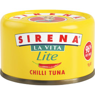 5 PACK of Sirena Tuna La Vita Lite Chilli 95g