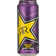 5 PACK of Rockstar Guava Punched Energy Drink 500ml