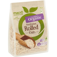 5 PACK of Macro Organic Rolled Oats 500g