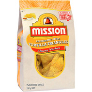 5 PACK of Mission Corn Chips Cheesy Nachos 230g
