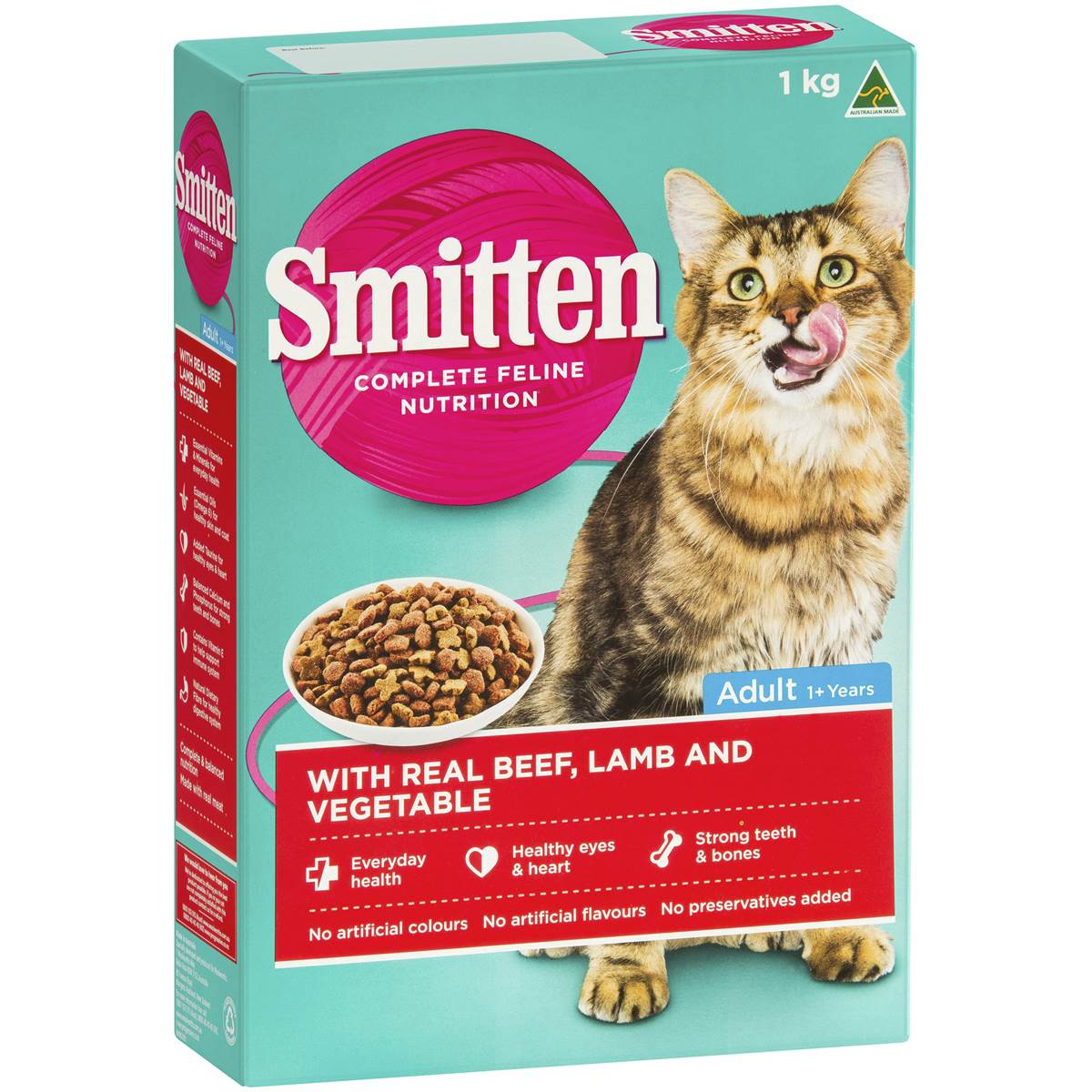 Smitten Cat Food Beef Lamb & Vegetables 1kg