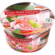5 PACK of Mama Pho Tom Yum Noodle Bowl 70g