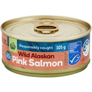 5 PACK of WW Pink Salmon 105g