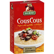 5 PACK of San Remo Cous Cous Medium Grain 500g