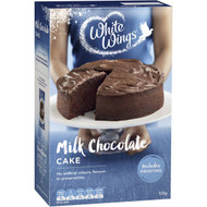 5 PACK of White Wings Cake Mix Milk Chocolate 530g