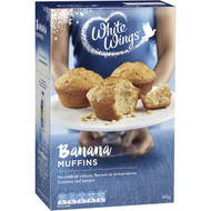 5 PACK of White Wings Banana Muffin 455g