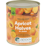 5 PACK of WW Apricot Halves In Juice Apricot 820g