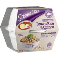 5 PACK of Sunrice Heat & Serve Rice & Quinoa 250g