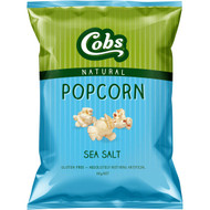 5 PACK of Cobs Popcorn Sea Salt Gluten Free 80g