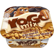 5 PACK of Yogo Choc Yogo & Caramel Flavoured Drops 150g