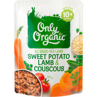 5 PACK of Only Organic Sweet Pot Lamb & Couscous 170g