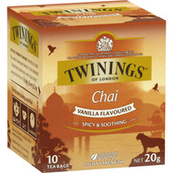 5 PACK of Twinings Vanilla Chai Tea 10 pack