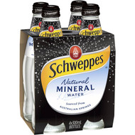 5 PACK of Schweppes Natural Mineral Water Water 4 x300ml